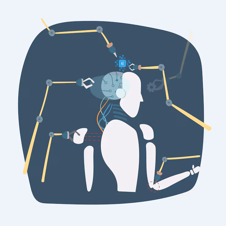 Espace de travail lumineux et net